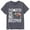 Dark Gray, variant on Boys Girls Cartoon T-shirt Printed Round Neck Tops Short Sleeve Pullover for Kids Fashion Clothes ( Dark Gray Size: 90 )