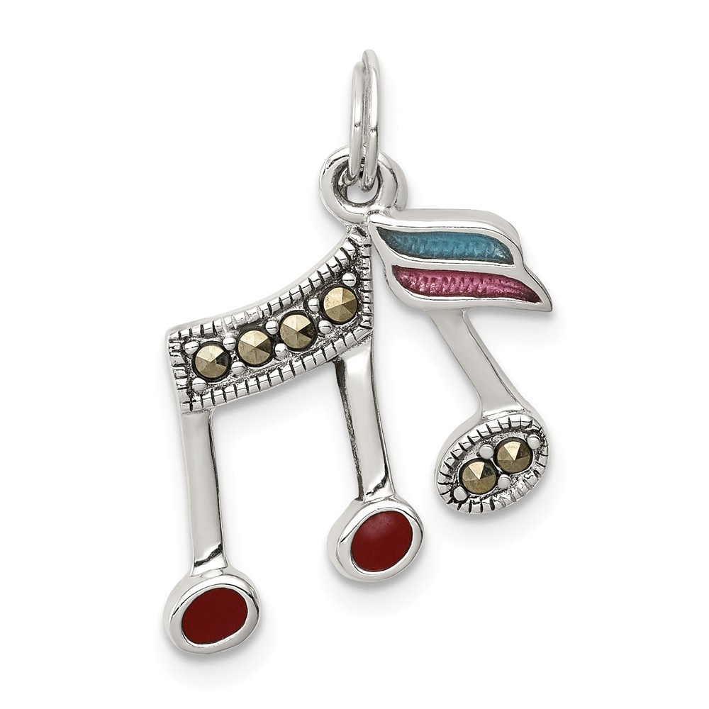 Roy Rose Jewelry Roy Rose Jewelry Sterling Silver Marcasite Music