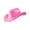 Pink, variant on 1. Sparkling Rhinestones Cowgirl Hats Adjustable Unisex Lightweight Acrylic Halloween Outdoor Concerts
