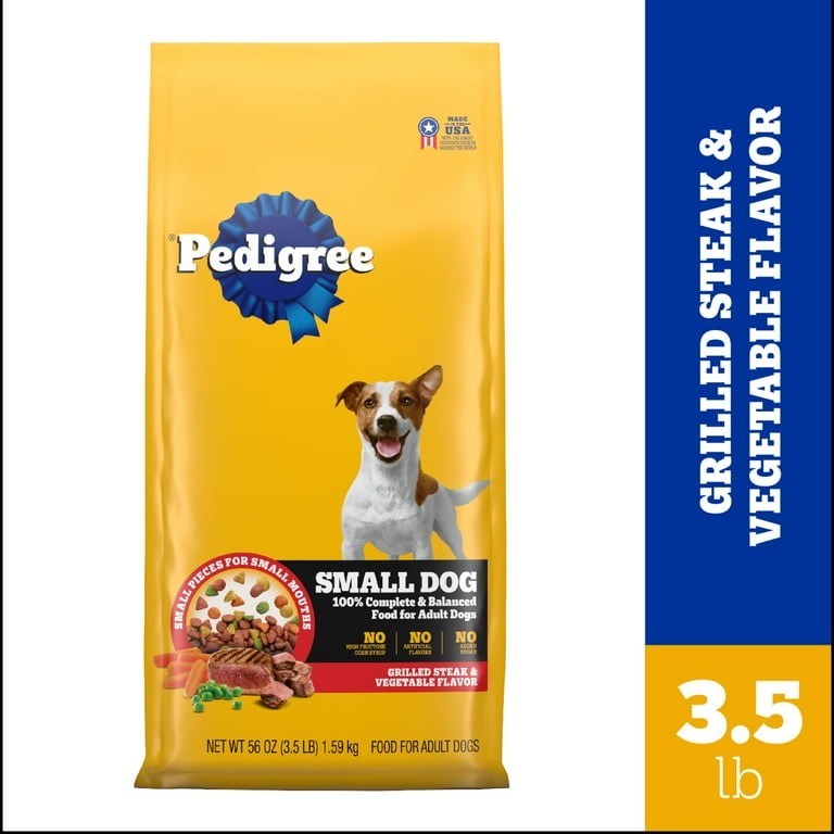 Vegetable Flavor Pedigree Small Dog Food Reviews Pedigree Complete