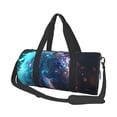 thumbnail image 1 of Easygdp Crystal Pattern White Horse Bolsa de Viaje, Bolsa de Mano, Bolsa de Gimnasio, Bolsa de Equipaje para Viaje, 1 of 6