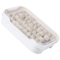 thumbnail image 3 of Caja de bolas de masa Estuche de almacenamiento transparente de 2 capas Contenedor de conservación de refrigerador de plástico, Caja de bolas de masa Methold HA005022-01, 3 of 7