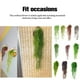 thumbnail image 5 of Planta Artificial Inteprter Fondo de pared colgantes Ratán Decoración Verde Largo 120CM, 5 of 6