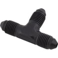 thumbnail image 2 of Aluminum Tee Flare Adapter Fitting, Black, -3 AN, 2 of 3
