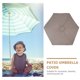 thumbnail image 5 of FESTFENDS Reemplazo De Toldo Para Sombrilla De Patio Con Moderno Y Material Poliéster Duradero, 5 of 6