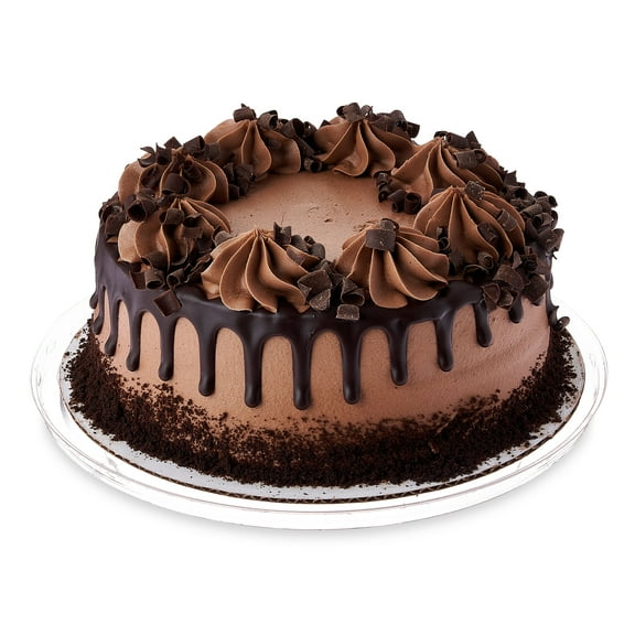 Freshness Guaranteed 7" Chocolate Cake, 37 oz, Regular, Tray, Refrigerate