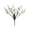 A-White, variant on Artificial Magnolia Flower Stems, Faux White Blossom Branches, for Wedding Centerpiece Home Table Decor and Seasonal Festival Vase Arrangements