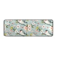 thumbnail image 6 of Ryvnso Birds on Branch with Flowers Hallway Runner Rugs Floor Carpet Non Slip Entryway Mat 2' x 6', 6 of 7