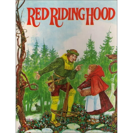 Red Riding Hood 1988 Vintage Hardcover Book - (Der Fairy Tale)