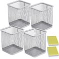 thumbnail image 1 of Mesh Pen Pots, Pen Pots for Desk, Pen Pot, Pen Holder, Pen Holder for Desk, Black, 1 of 4