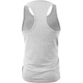 thumbnail image 2 of Ma Croix Men's Active Tri-Blend Slim Fit Racer Back Sleeveless Tank Top, 2 of 3