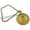 thumbnail image 4 of Vintage Brass Victoria London 1875 Nautical Pocket Chain Watch Gifting Item, 4 of 4