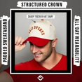 thumbnail image 4 of Kansas City Embroidered Hat, Adjustable Baseball Cap with Retro Arched Lettering, Stylish Unisex Cap for Sports, Travel, Concerts and Everyday Fashion, Comfortable Curved Brim Headwear, 4 of 5