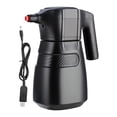 thumbnail image 2 of PULVERIZADOR eléctrico de espuma de 2L, botella pulverizadora eléctrica de mano, lavadora a presión para jardín, riego de césped, limpieza del hogar y negro rojo, 2 of 8