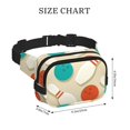 thumbnail image 4 of Easygdp Vintage Bowling Fanny Packs para Mujeres y Hombres, Bolsa de Cinturón, Bolsos de Cruz para Trabajo/Correr/Senderismo, 4 of 9