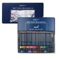thumbnail image 1 of Graflsoa 72-Color Water-Soluble Triangular Wooden Colored Pencils for Kids, Art, and Design, 17.5cm Length with 15cm Brush Included, 1 of 6