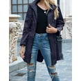 thumbnail image 5 of Rain Jackets for Women Waterproof Lightweight Rain Coats Outdoor Windbreaker Raincoats with A Hood Alsol Lamesa, 5 of 6