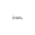 thumbnail image 2 of ACME Gaines Metal Legs Eastern King Bed in White High Gloss, 2 of 6