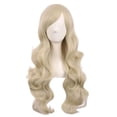 thumbnail image 1 of LinYooLi 28 Pouces/70 cm Perruque Synthétique Cheveux Longs Bouclés (Brun Blond Mélangé), 1 of 5