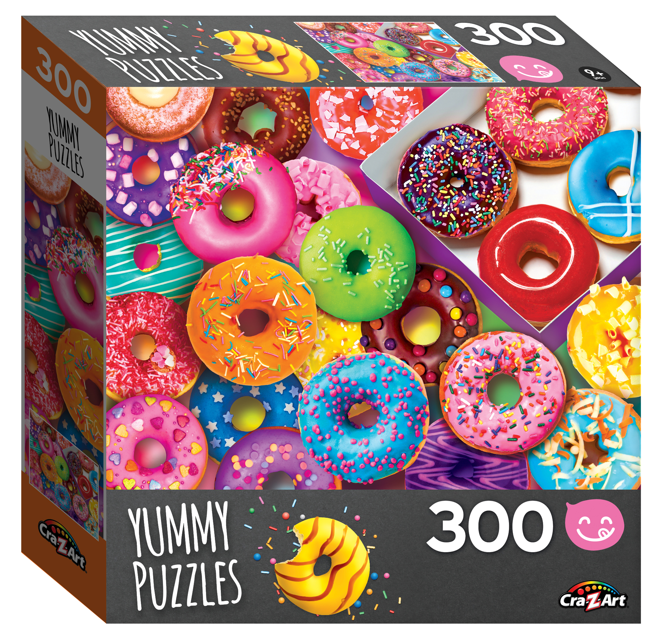 Cra-Z-Art Yummy Puzzles 300-Piece I Love Donuts Jigsaw Puzzle - image 3 of 6