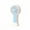 Blue, variant on Harpi Mini Handheld Fan,Air Conditioner Fan,3 Speeds,USB Personal Lash Fan,With Base,Vertical Blower,Mini Rechargeable And Easy To Store Small Fan,Gifts for Women Men Travel Essentials Outdoor