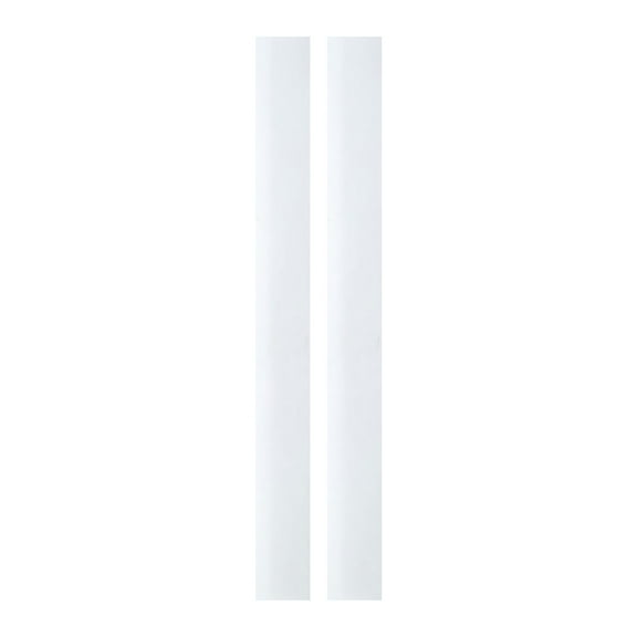 PLJFXXMEssential Silicone Stove Gap Covers (2 Pack), Heat Resistant Oven Gap Filler Seals Gaps Between Stovetop and Counter, Easy to Clean Stove Gap Guard (30 Inches, Clear)