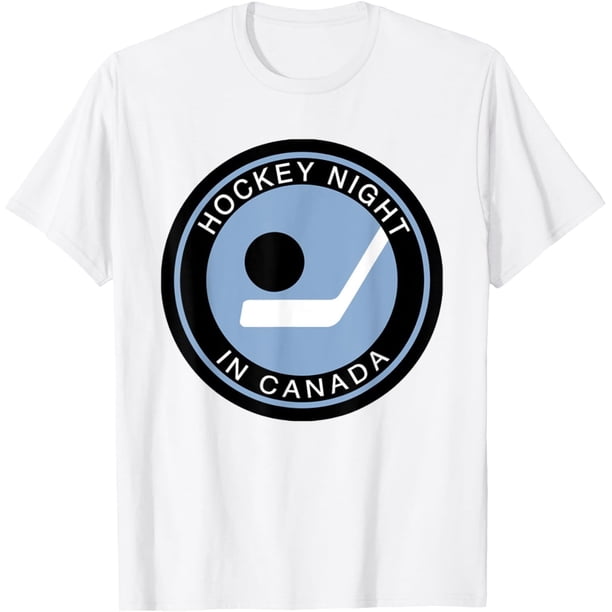 Camiseta vintage retro de hockey en Canadá para jugadores de hockey
