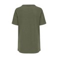 thumbnail image 5 of beishanbush Winter Sales Saving $10 Casual Fashion Basic Tee Women's Print T-Shirt,Round Neck Short Sleeve Lightweight Soft Casual Summer Under $10, 5 of 5
