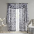 thumbnail image 4 of Home Essence Fleur Printed Floral Voile Sheer Scarf, 4 of 5