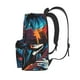 thumbnail image 3 of Disketp Rock Skull Singer Mochila Escolar de Gran Capacidad y Peso Ligero, Mochila de Viaje Ideal para Escuela, Trabajo y Uso Diario, Cómoda y con Estilo, 3 of 8