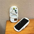 thumbnail image 3 of for iPhone 13 Pro Max Case, 3D Soft Silicon Funny and Silly Weird Slipper Shoe Phone Case, Ugly Phone Case Swap Challenge Gifts with Friends White, 3 of 6