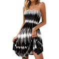 thumbnail image 4 of Blmnix Sexy Nightgown Moo Moos for Women Nightgown Bamboo Nightgowns Sleep Dresses Sleep Shirts Black Sleeveless Square Neckline Sleep Dress for Women,XS, 4 of 5