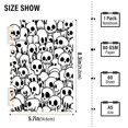 thumbnail image 3 of Haosy Skulls Line Notebooks 2 Pcs 1-subject Journal 60 Sheets A5 College Ruled Paper Detachable Ring 8.3"x5.7", 3 of 8