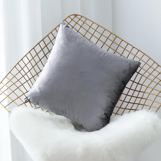 Brilliant 26x26 Pillow Covers Euro Sham Large Cushion Cover Solid