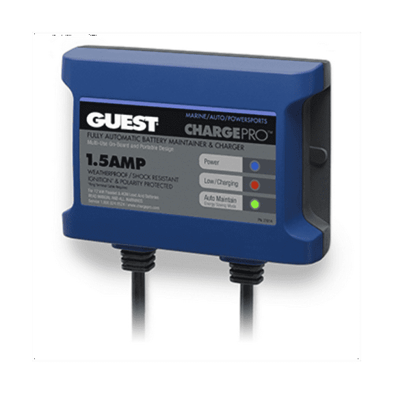 Guest 2701A Marine Grade Maintainer 1.5A, 1 Bank, 120V