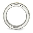 thumbnail image 5 of Auriga Fine Jewelry Stainless Steel Antiqued and Polished Yellow IP-plated 13.25 mm Band for Women Size 9, 5 of 6