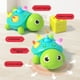 thumbnail image 5 of Y juguetes ligeros para bebés de 0 a 1 año: guía para aprender a trepar, practicar mordiscos y calmar a los niños. Tortuga de plástico con sonido y luz., 5 of 7