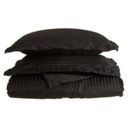 Superior Prestige 1500 Series Stripe Duver Cover Set
