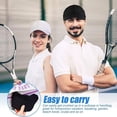thumbnail image 4 of Baseball Hat Mesh Sports Hat Workout Tennis Hat for Men Women Adults Kids Outdoor Sports Quick Dry White, 4 of 9