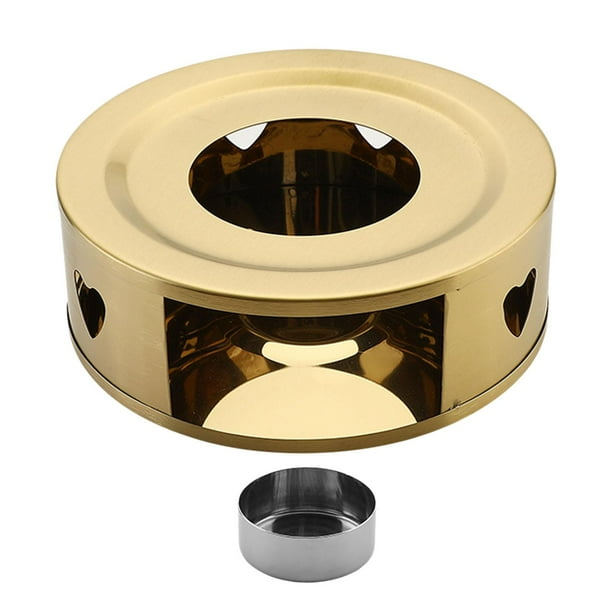 Base calefactora de tetera BLESIY acero inoxidable dorado