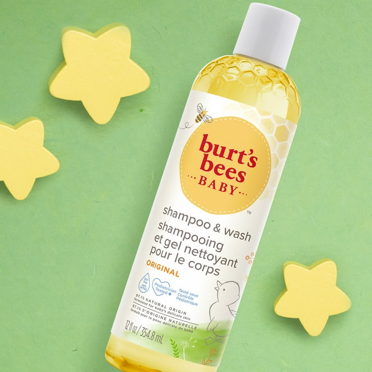 Burt's Bees Baby Shampoo and Wash, Original, Tear-Free,