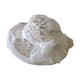 thumbnail image 1 of Sombrero de encaje con flores para mujer: ala ancha plegable, estilo coreano para la playa/protección solar al aire libre, 1 of 3