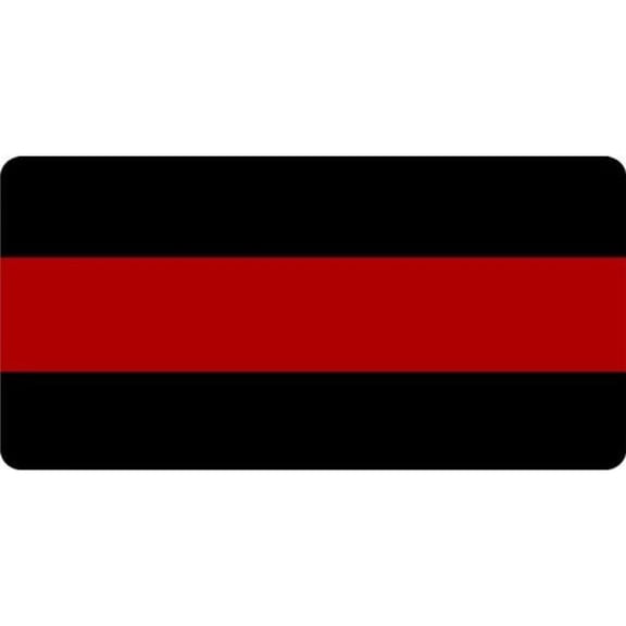 212 Main LPO976 Thin Red Line Photo License Plate