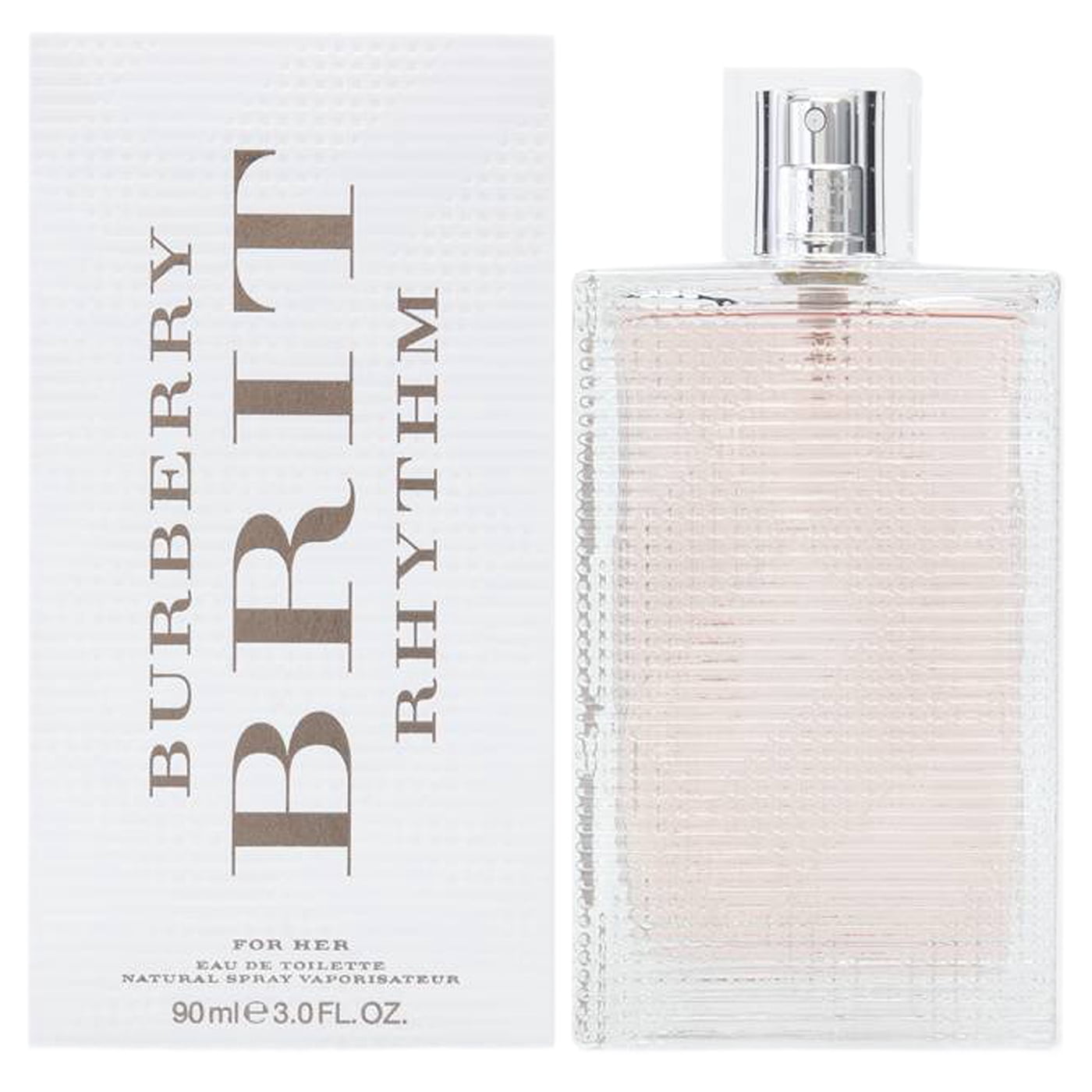 Burberry Brit Rhythm Eau de Toilette Perfume for Women, 3 Oz Full Size