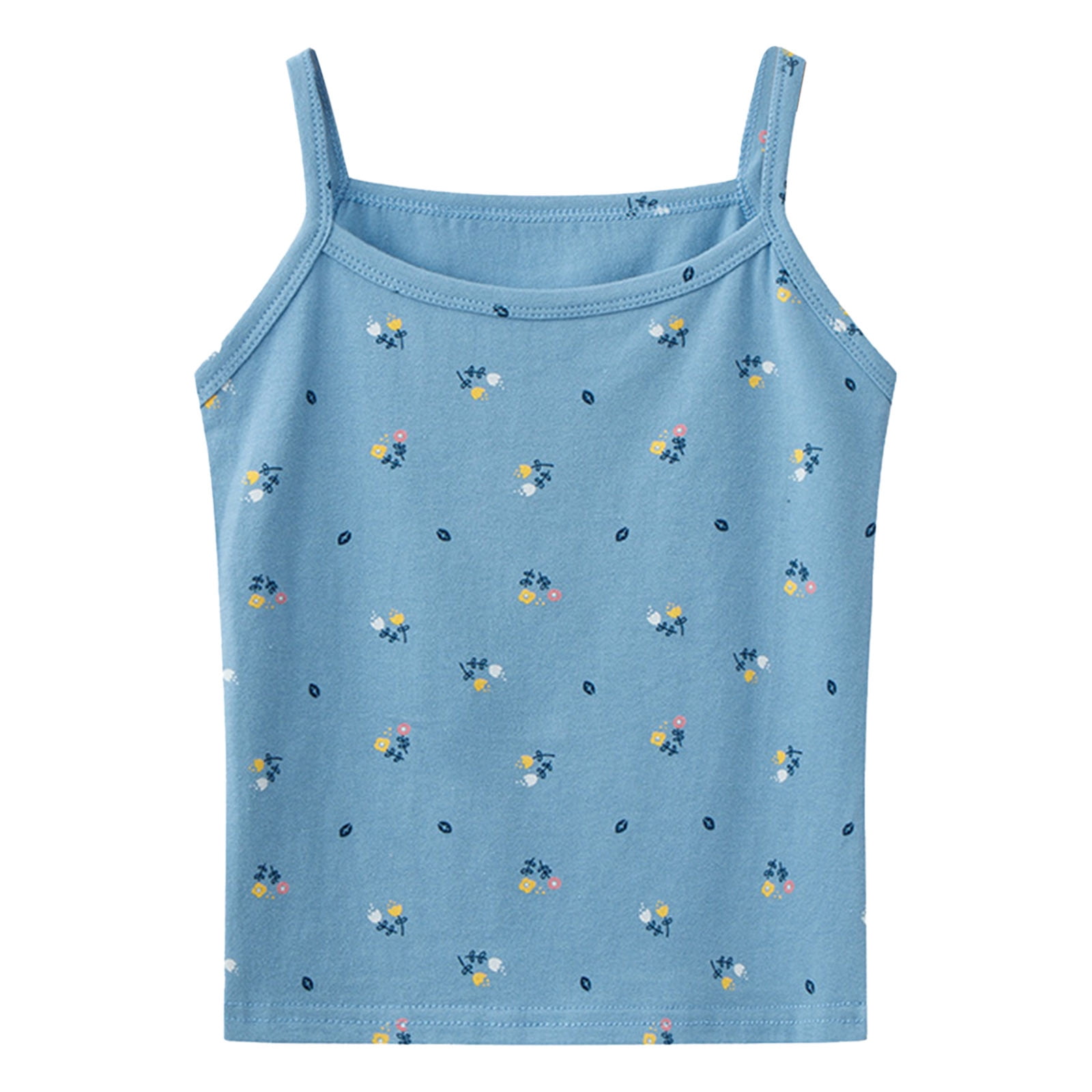 TZEWGL Casual Vest For Child Spaghetti Soft Under Ribbed Knit Tank Clothing For Newborns size 4-5T