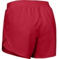 thumbnail image 4 of Under Armour Womens Fly By 2.0 Running Shorts Red 600/Red X-Small, 4 of 7