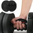 thumbnail image 2 of RUISINERY Weight Lifting Gym Gloves Workout Grip Pad Fitness Hand Grip for Man Women Fitness Powerlifting Weightlifting Pull Up, 2 of 6