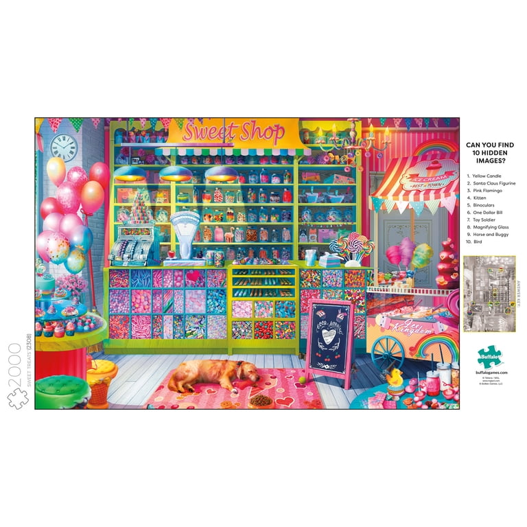 Buffalo Games Playful Art Sweet Treats 2000-Piece 38.5 x 26.5-Inch
