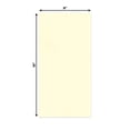 thumbnail image 2 of Off White 8x16 Uncut Art Mat Board - No Opening - 1 Mat, 2 of 7