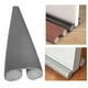 thumbnail image 4 of Tira de sellado inferior para puerta, paquete de 2, tapón de aire frío, burlete para debajo de la puerta, protección contra el ruido negro gris, 4 of 9